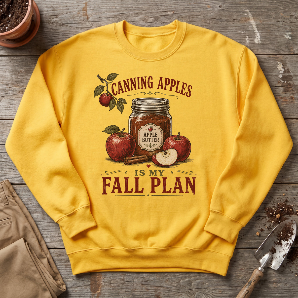 Apple Canning Sweatshirt