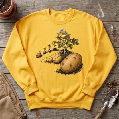 Potato Growing Cycle Sweatshirt
