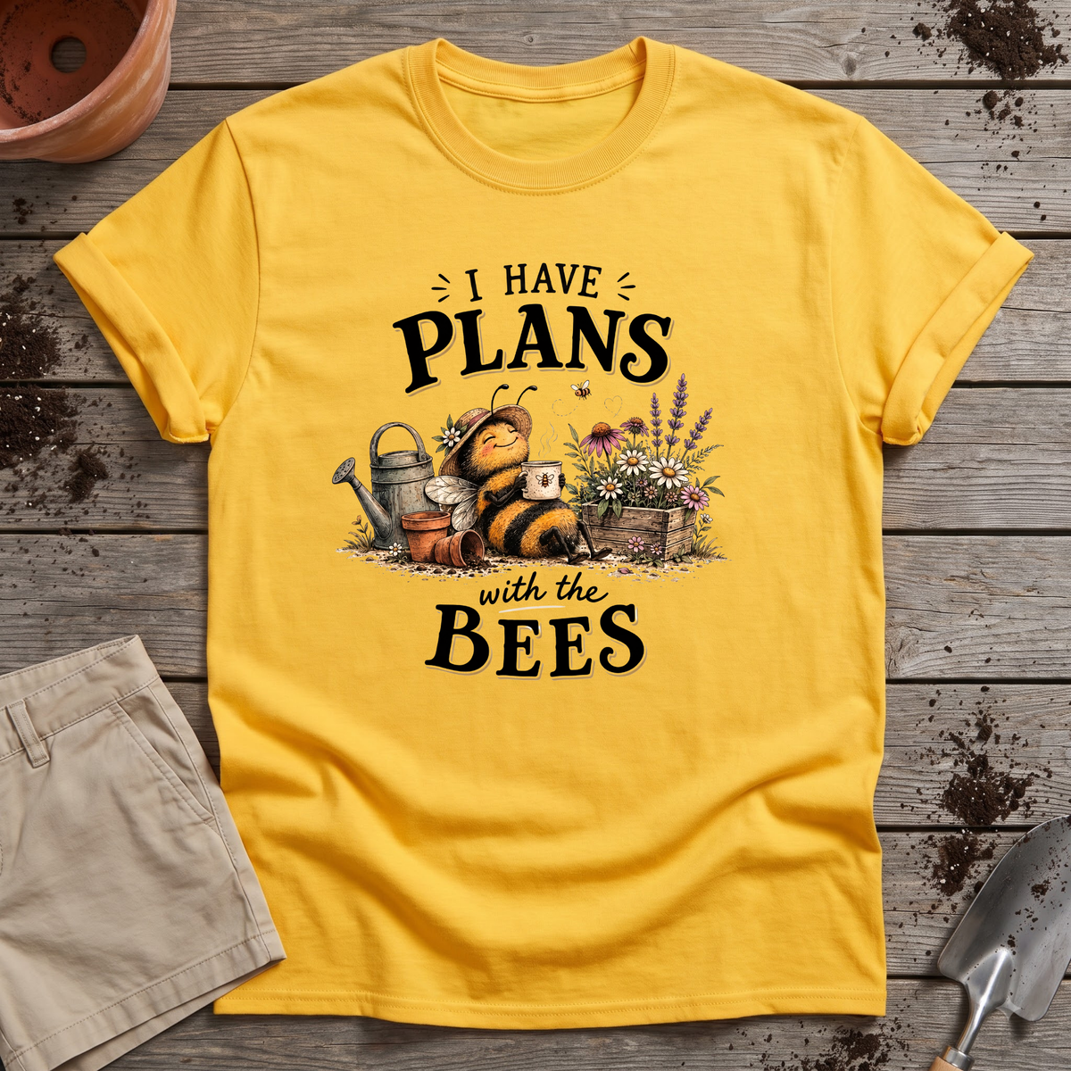 Plans With Bees T-Shirt