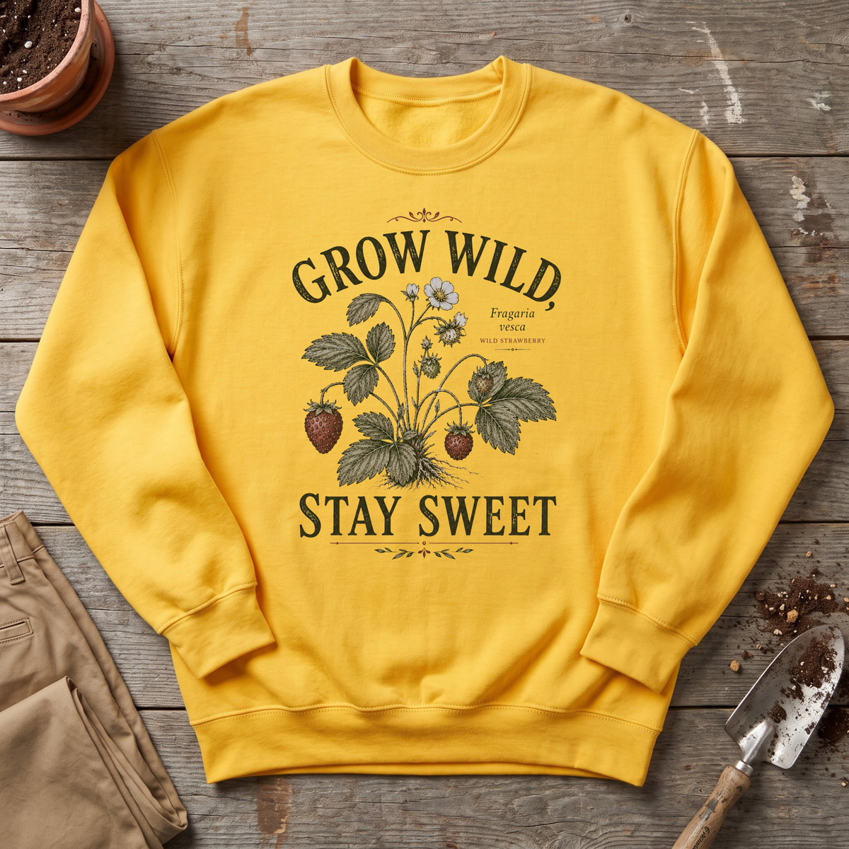 Wild Strawberry Sweatshirt