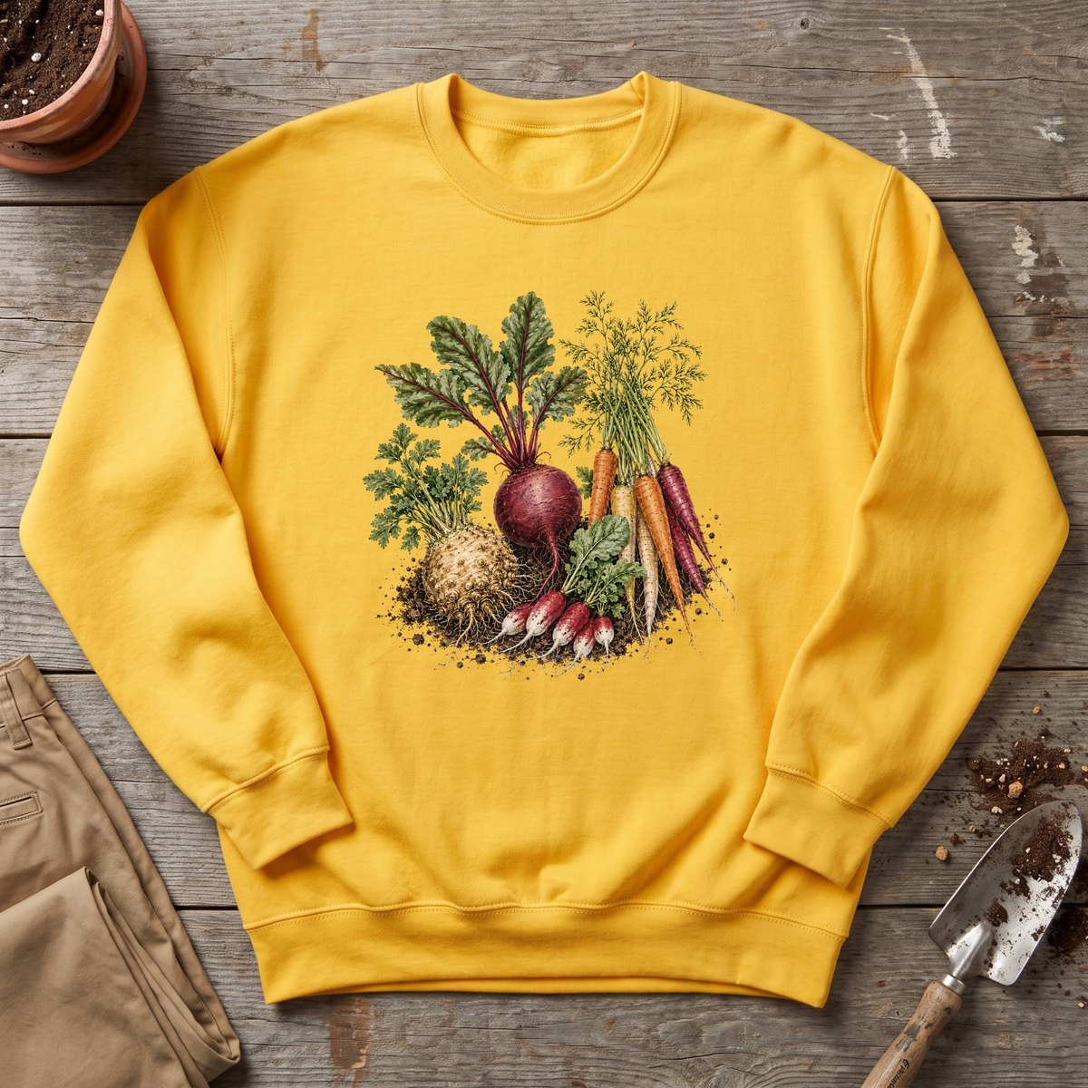 Root Vegetable Harvest Sweatshirt