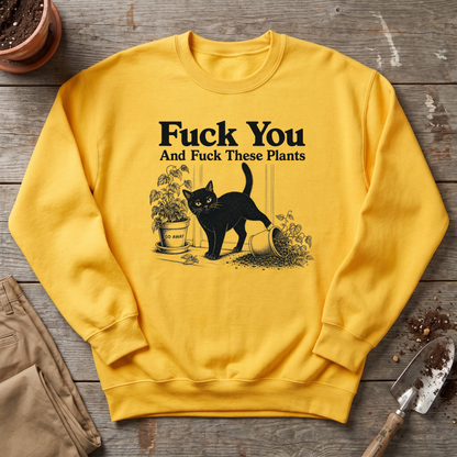 Cat vs Plants Sweatshirt