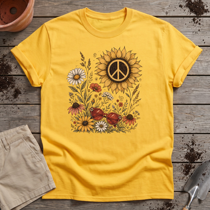 Sunflower Peace T-Shirt
