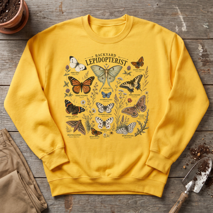 Backyard Lepidopterist Sweatshirt