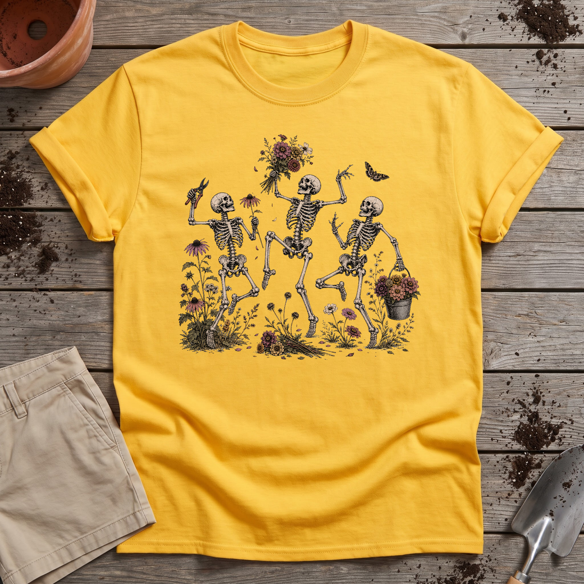 Skeleton Gardeners T-Shirt
