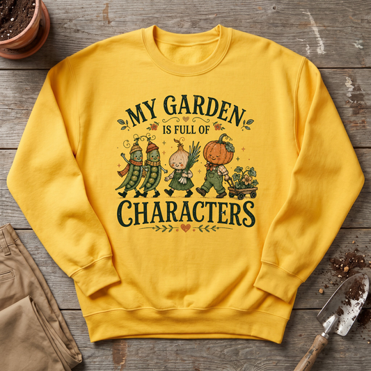 Garden Characters Sweatshirt