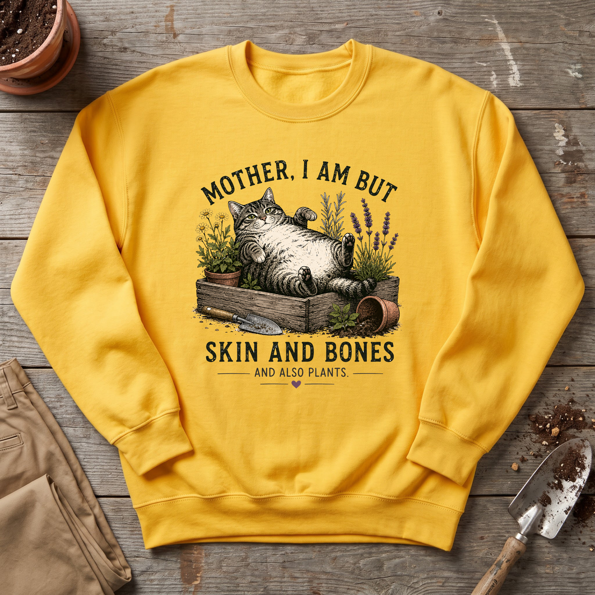 Skin And Plants Sweatshirt