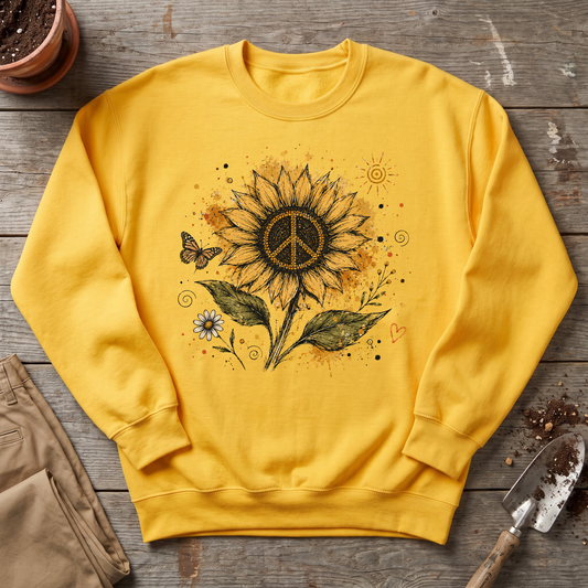 Sunflower Peace Sweatshirt