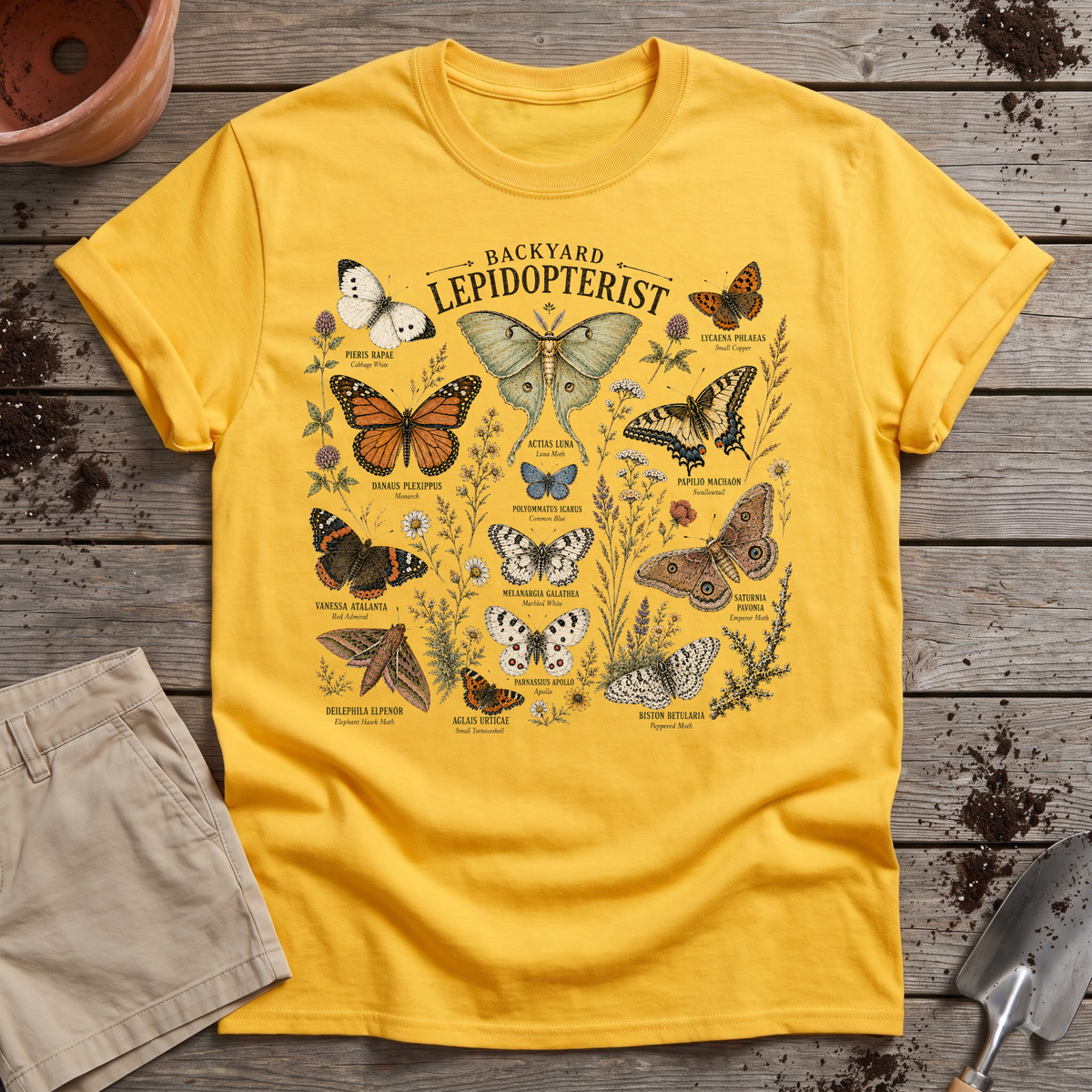 Backyard Lepidopterist T-Shirt