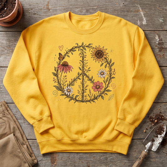 Wildflower Peace Sweatshirt