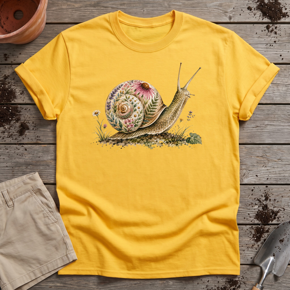 Botanical Garden Snail T-Shirt