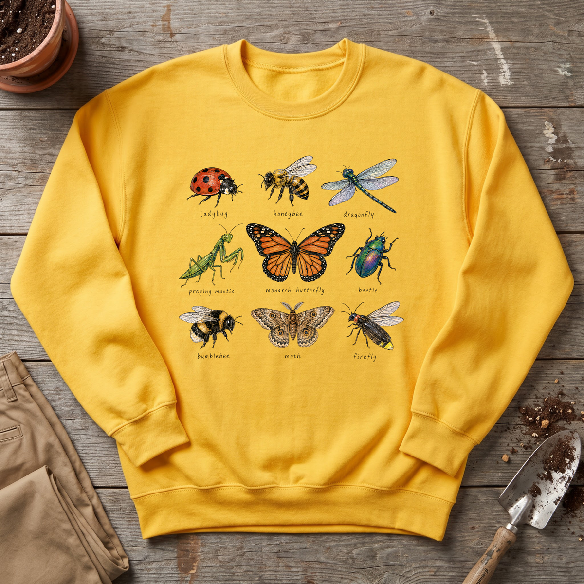 Garden Pollinators Sweatshirt