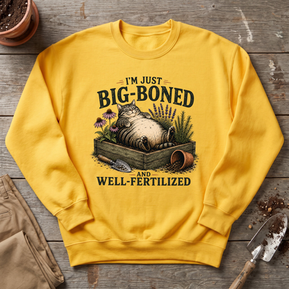 Well-Fertilized Garden Cat Sweatshirt