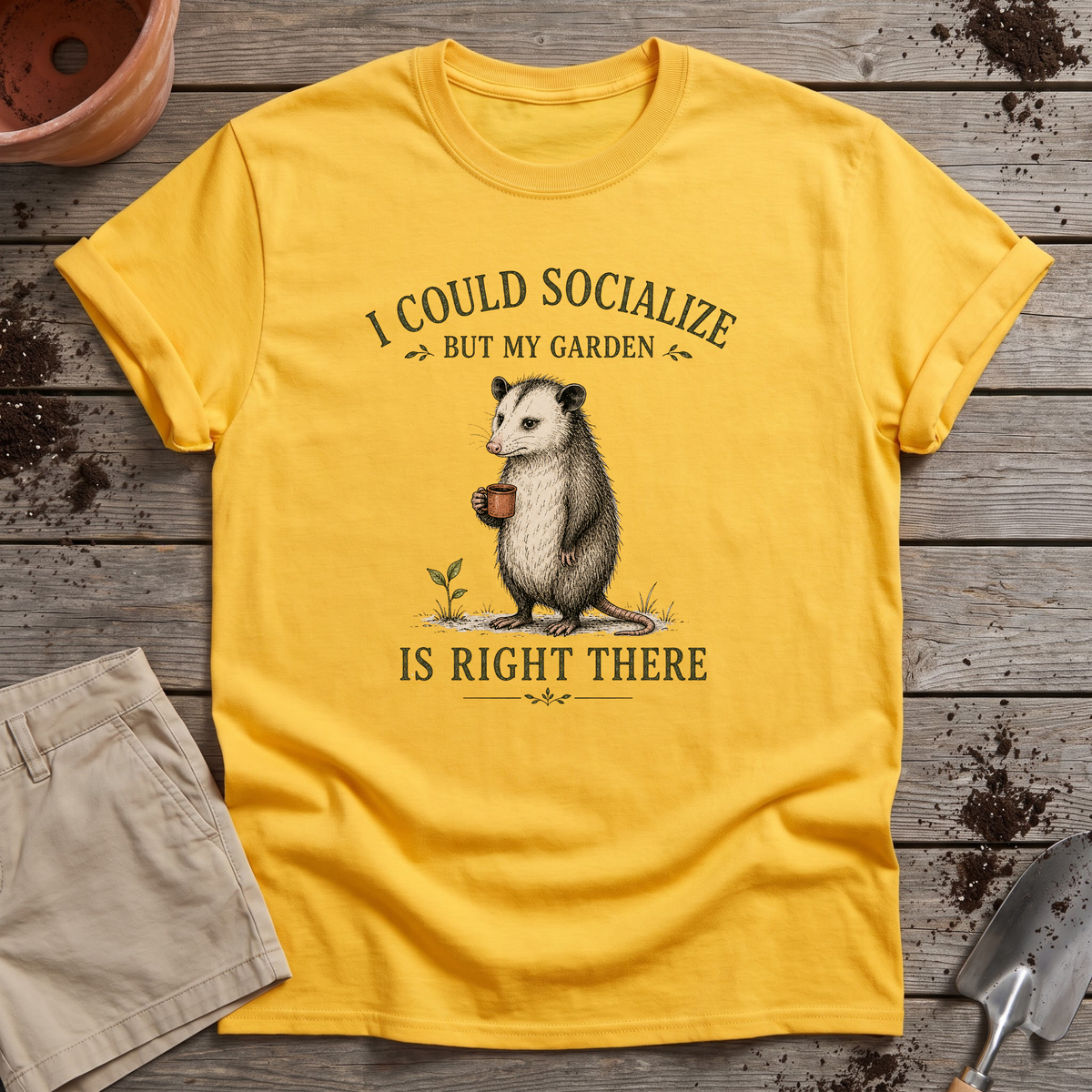 Garden Over People T-Shirt