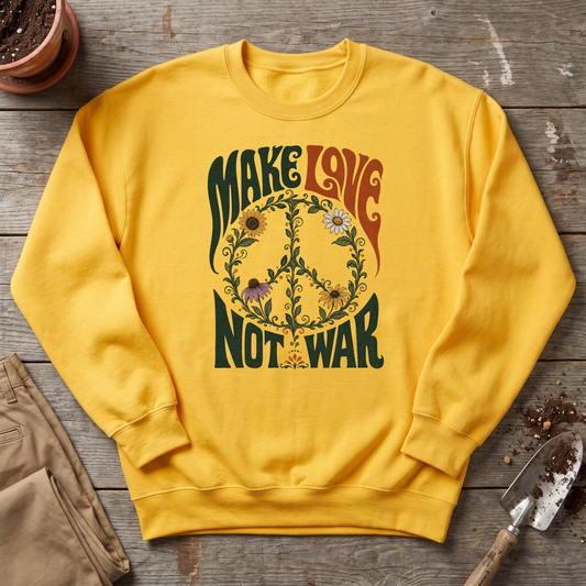 Make Love Not War Sweatshirt