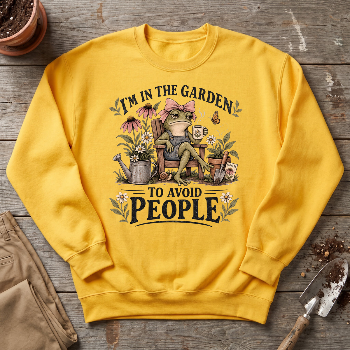 Avoiding People Sweatshirt