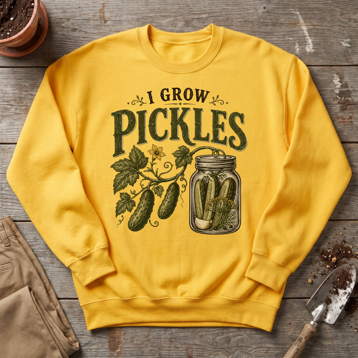 Homegrown Pickles Sweatshirt