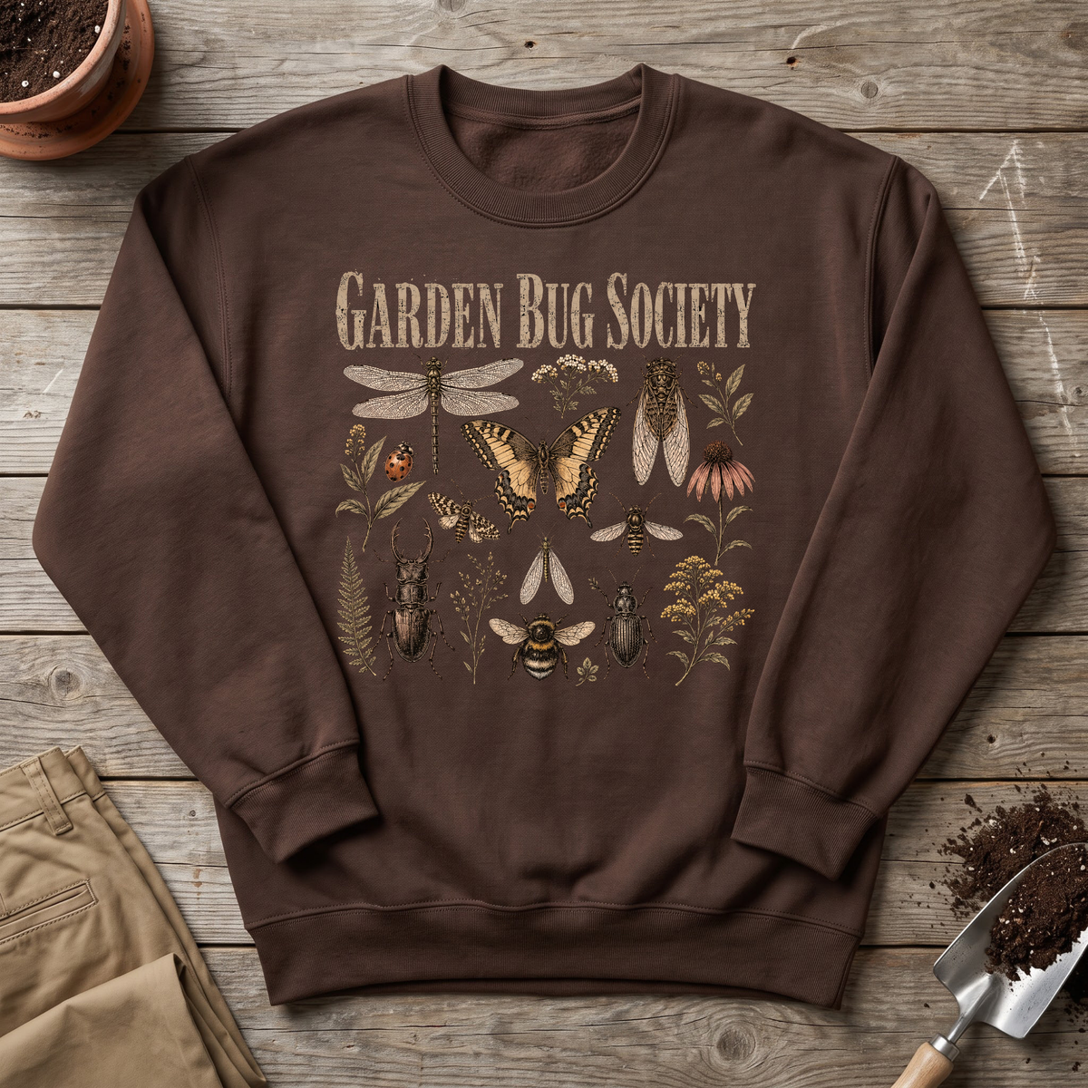 Garden Bug Society Sweatshirt