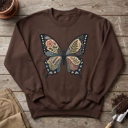 Botanical Butterfly Sweatshirt