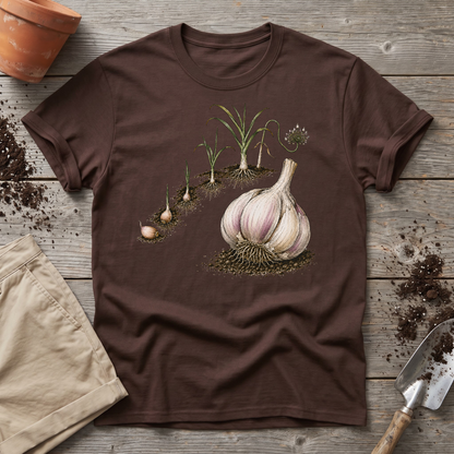 Garlic Growing Cycle T-Shirt