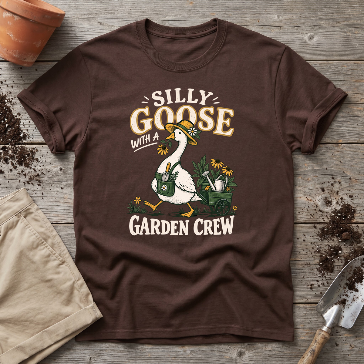 Silly Goose Gardener T-Shirt