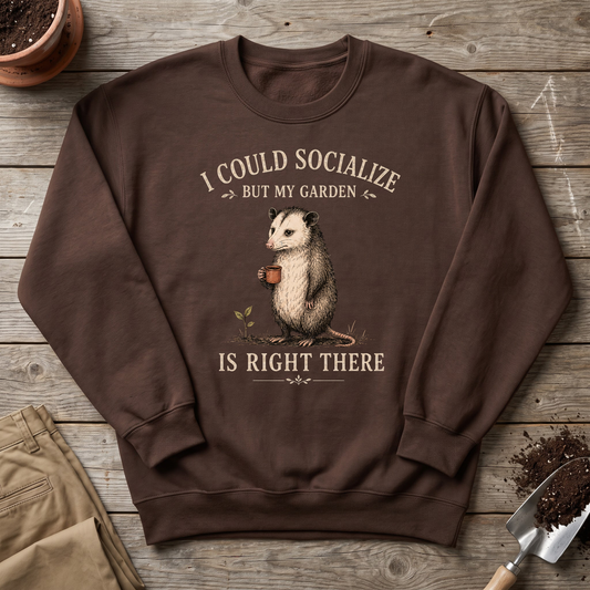 Garden Over People Sweatshirt