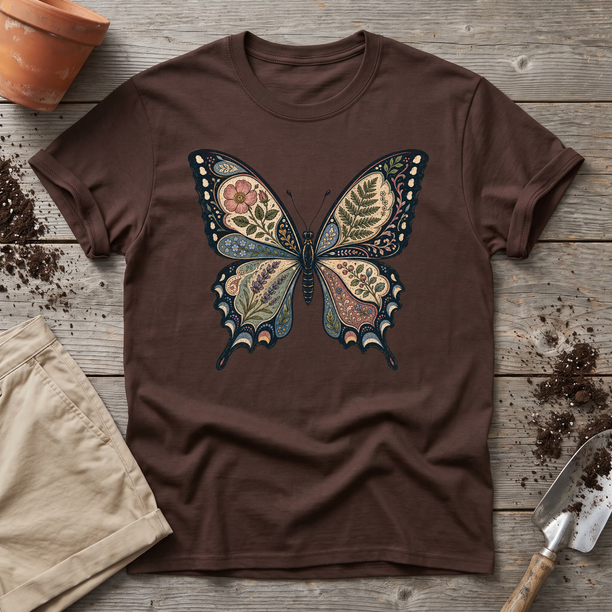 Botanical Butterfly T-Shirt
