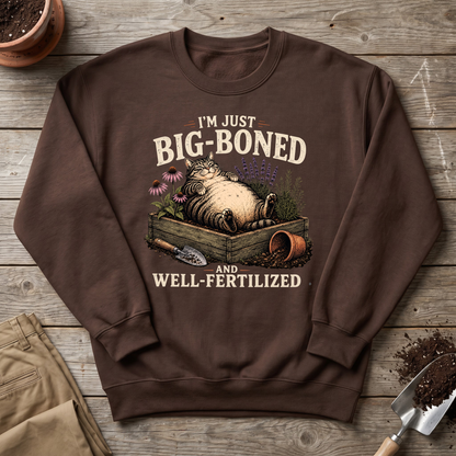 Well-Fertilized Garden Cat Sweatshirt