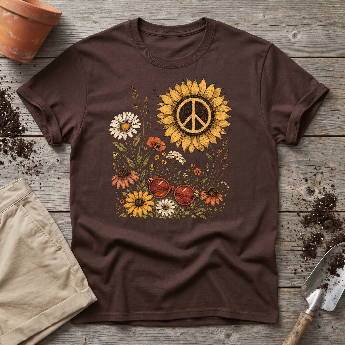 Sunflower Peace T-Shirt