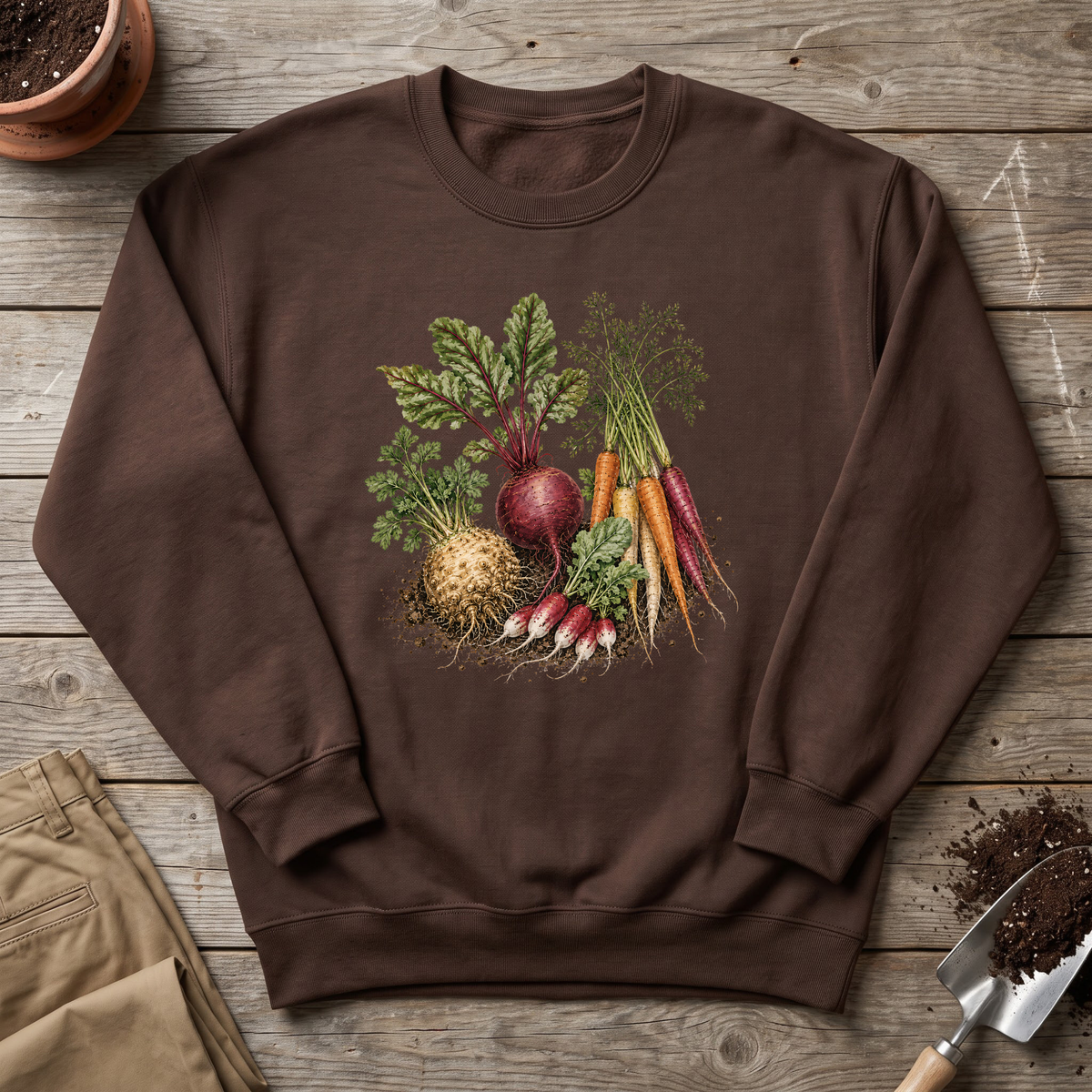 Root Vegetable Harvest Sweatshirt