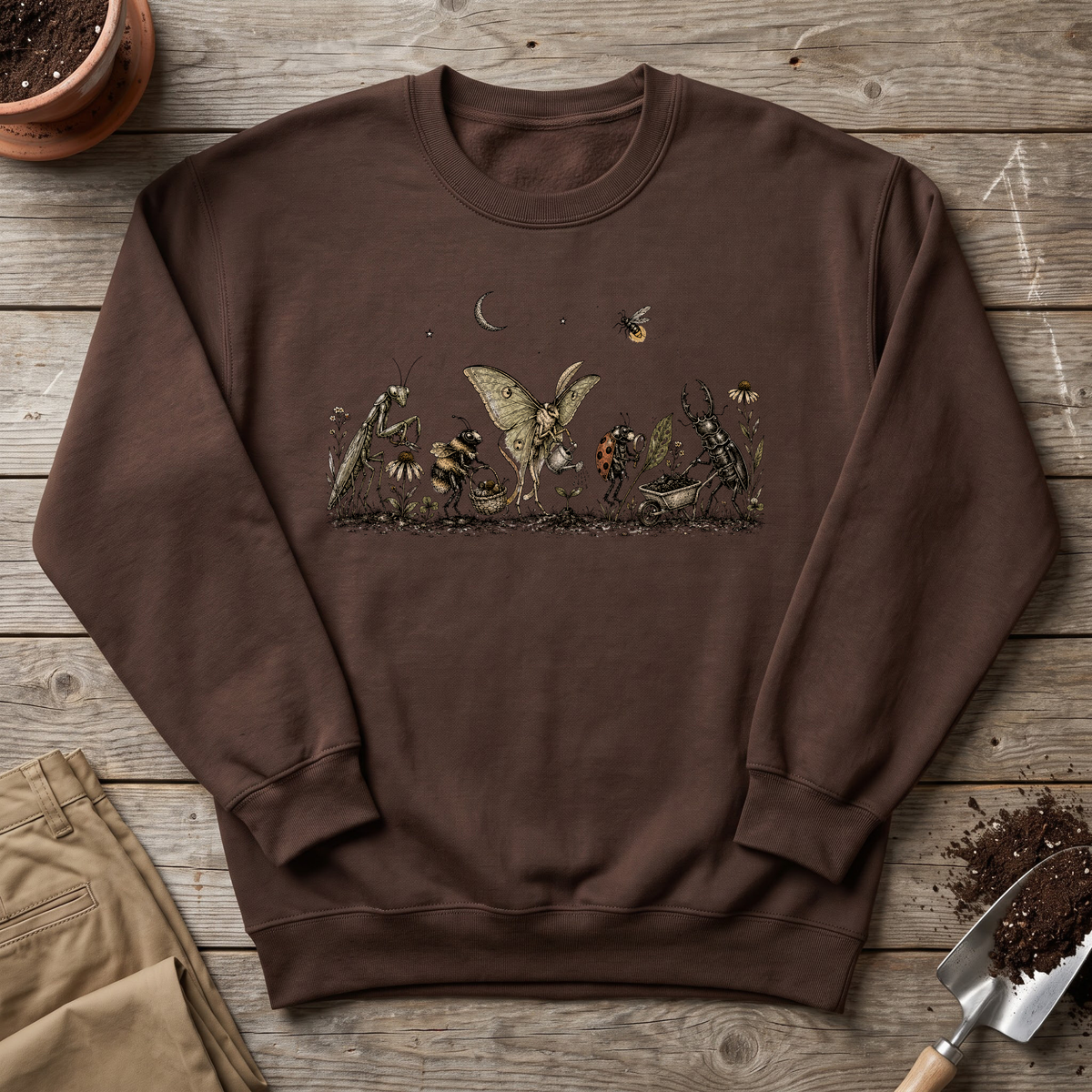 Pollinator Garden Crew Sweatshirt