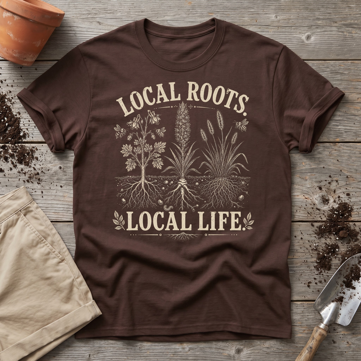Local Roots Native Garden T-Shirt