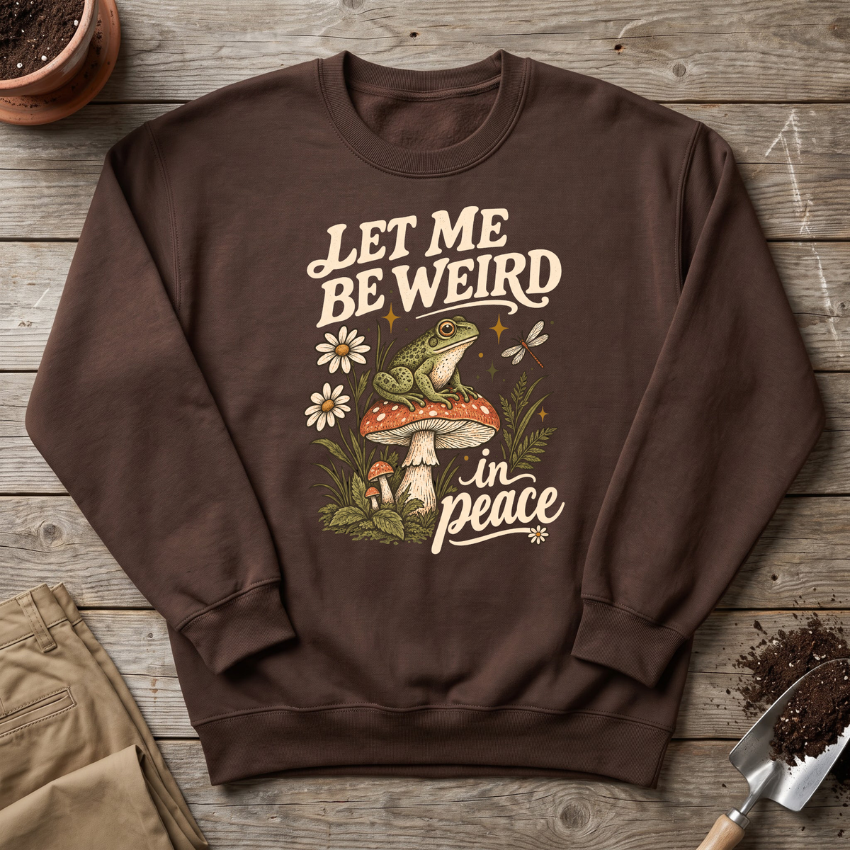 Weird In Peace Sweatshirt