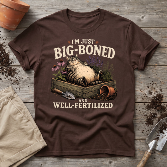 Well-Fertilized Garden Cat T-Shirt