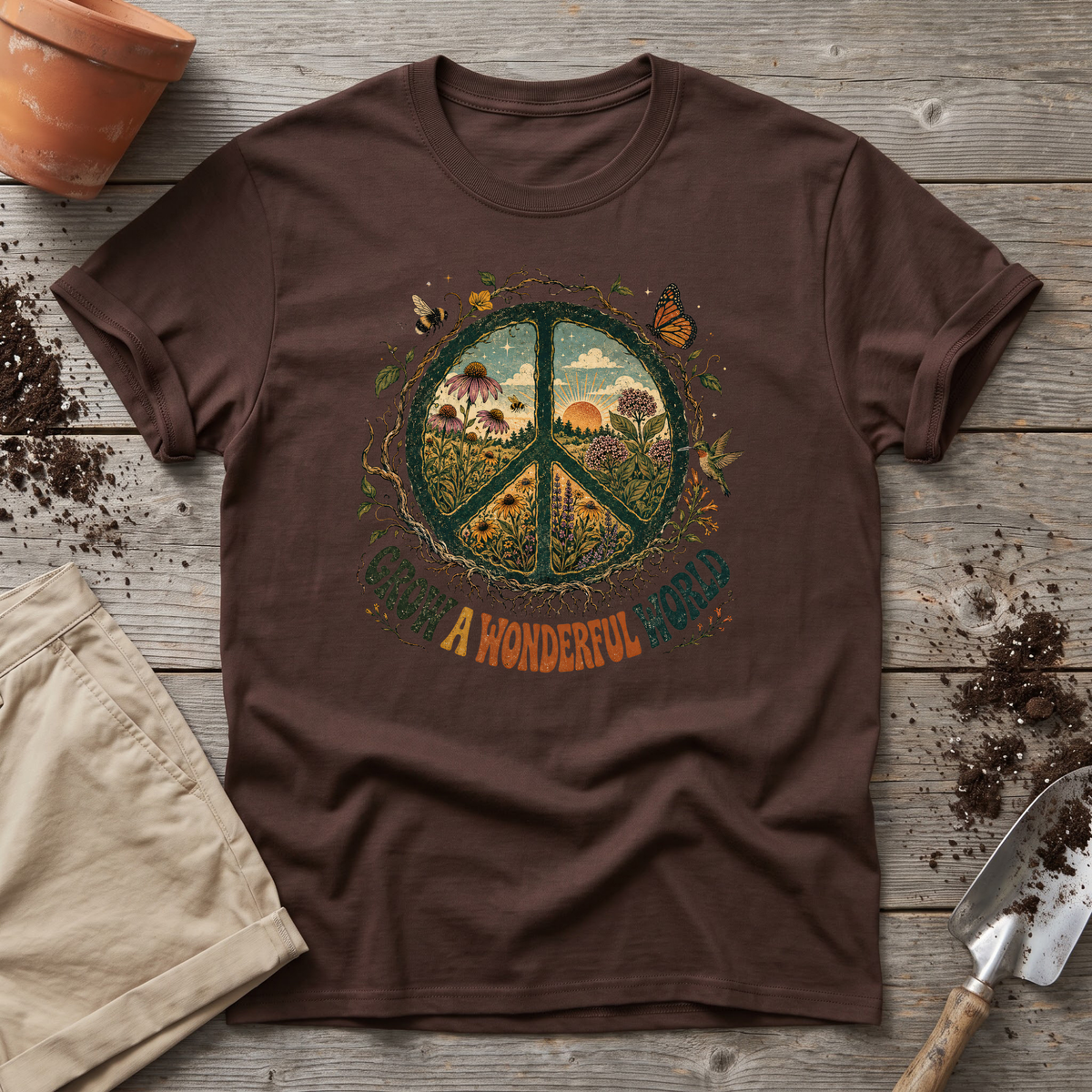 Grow A Wonderful World T-Shirt
