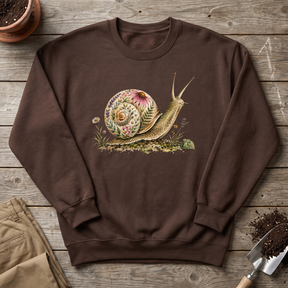 Botanical Garden Snail Sweatshirt