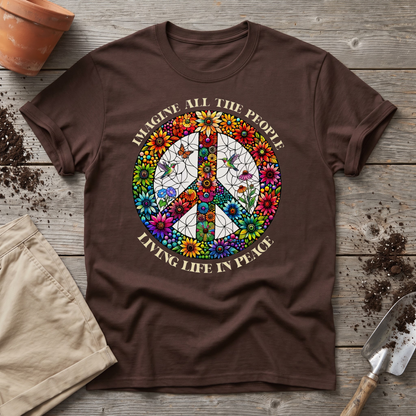 Groovy Peace Plant T-Shirt