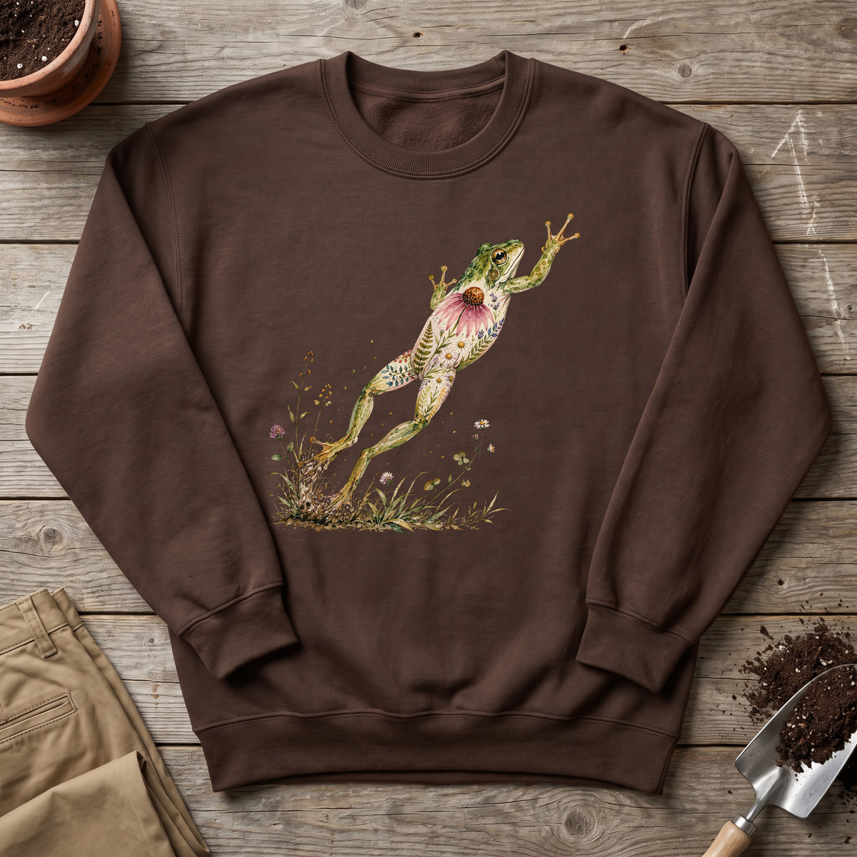 Wildflower Frog Sweatshirt