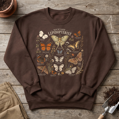 Backyard Lepidopterist Sweatshirt