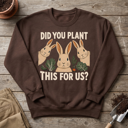 Rabbit Garden Raid Sweatshirt