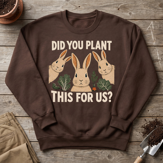 Rabbit Garden Raid Sweatshirt