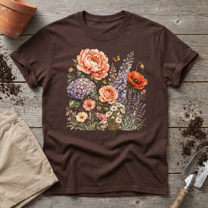 Vintage Garden Bouquet T-Shirt