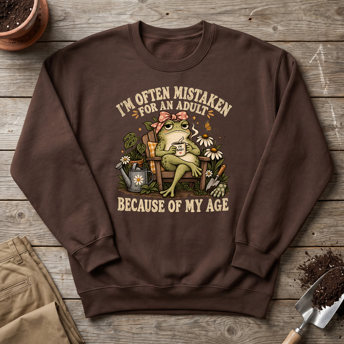 Adult By Age Garden Sweatshirt