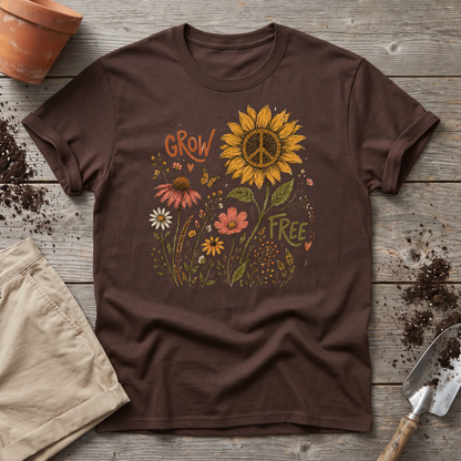 Grow Free Wildflowers T-Shirt