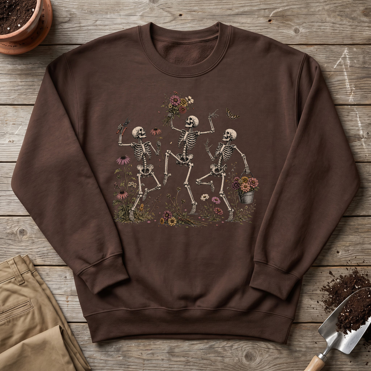Skeleton Gardeners Sweatshirt