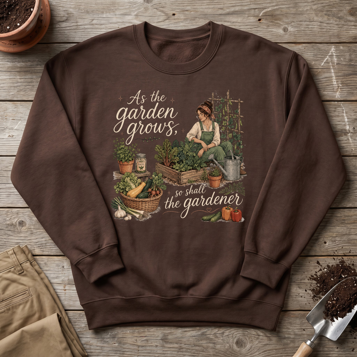 Growing With the Garden Sweatshirt