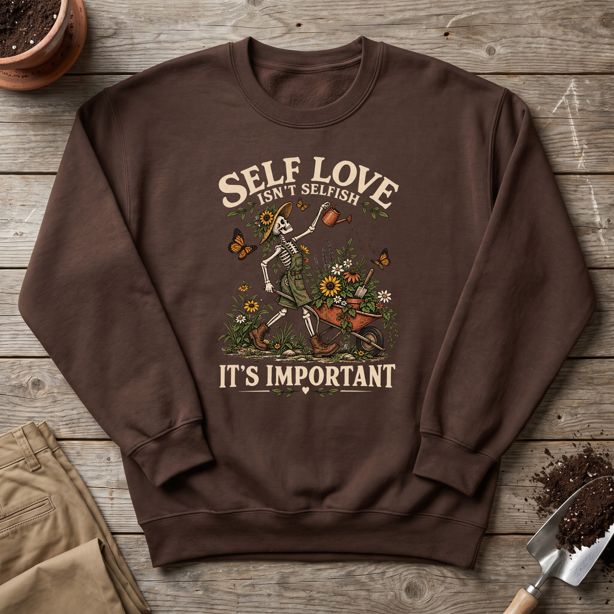 Garden Self Care Sweatshirt