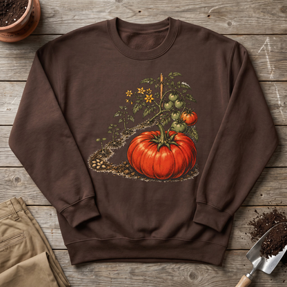 Tomato Growing Cycle Sweatshirt
