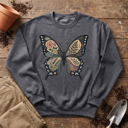Botanical Butterfly Sweatshirt