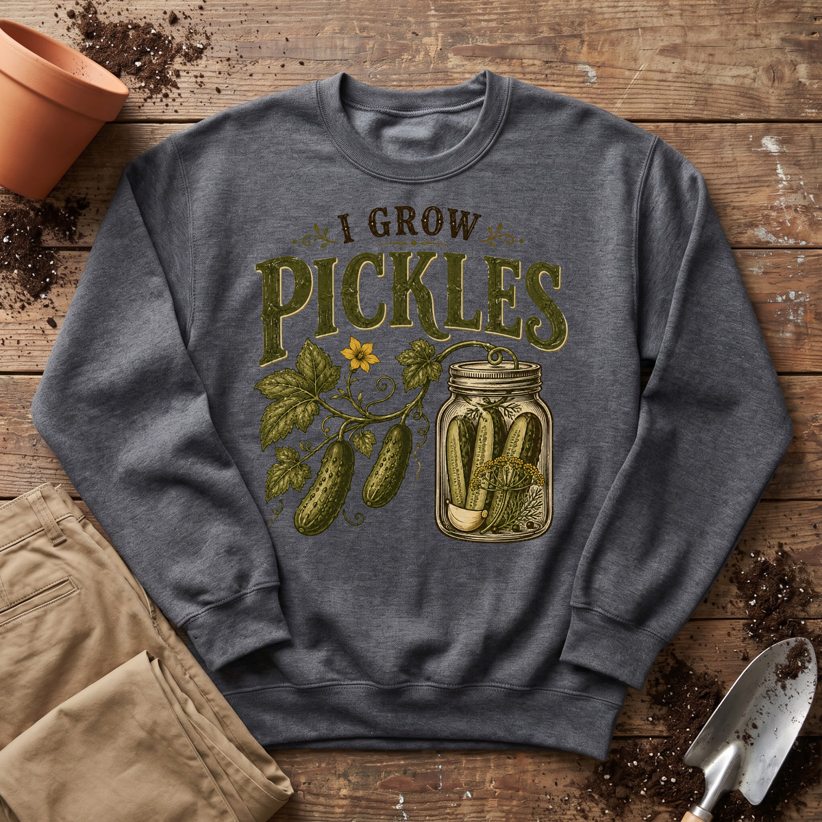 Homegrown Pickles Sweatshirt